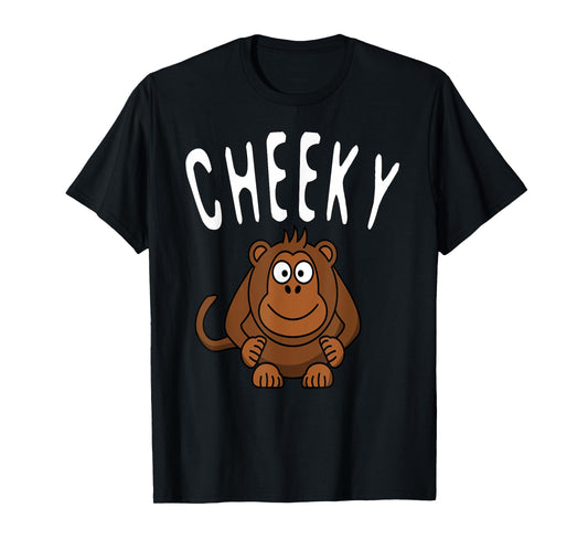 Cheeky Monkey tShirt Arctic Gas Cute Boys Girls Funny Tops T-Shirt