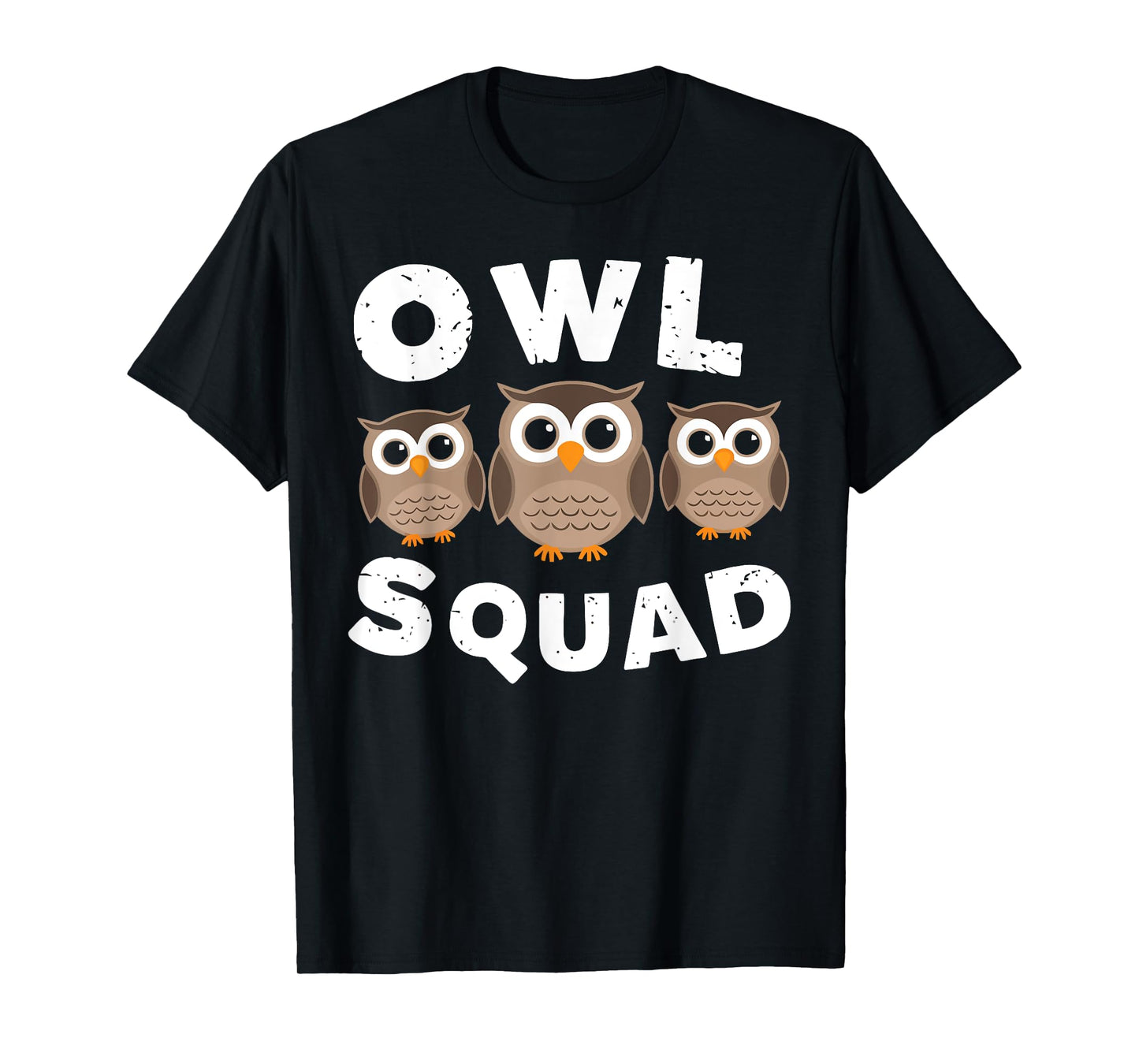 Join the Owl Squad Funny Owl Lover Present Design T-Shirt