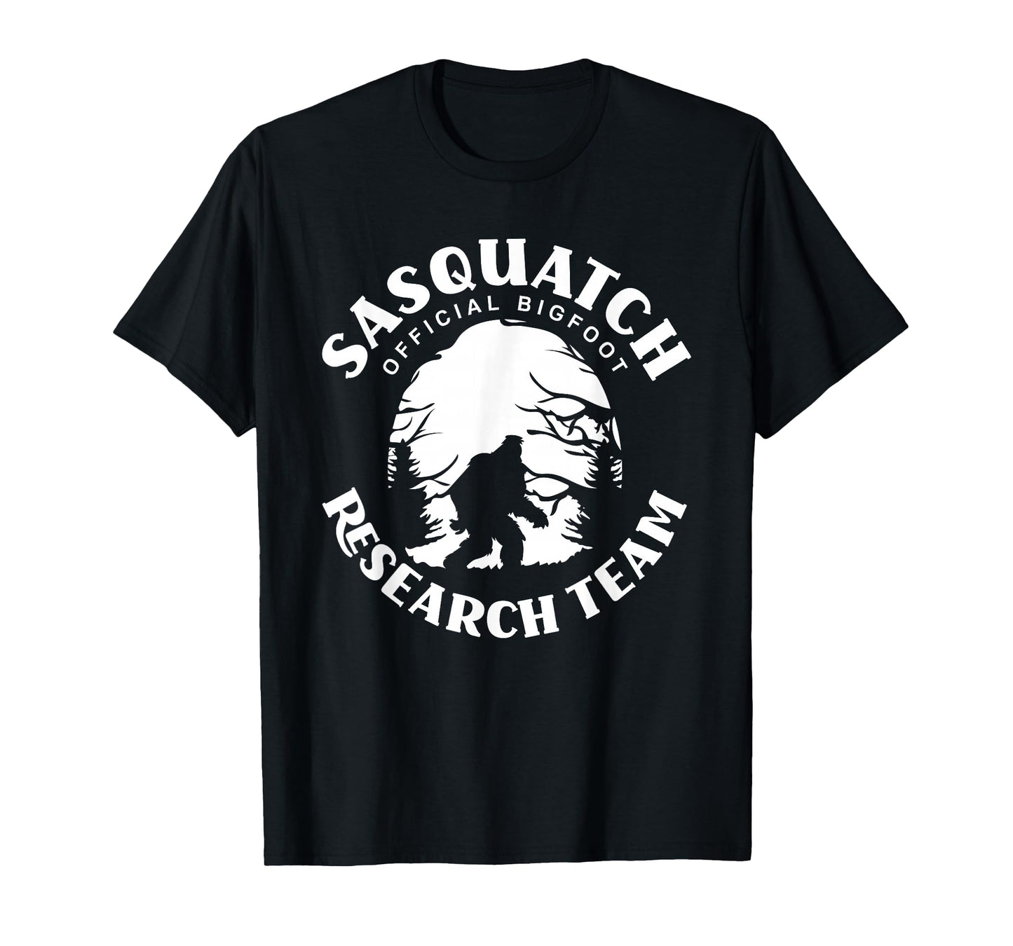 Finding Sasquatch Bigfoot Research Team Funny Bigfoot T-Shirt