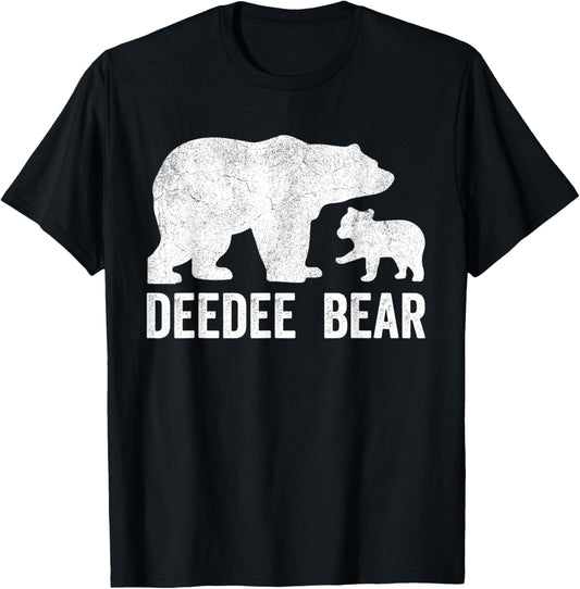 Deedee Bear Fathers Day Grandad Shirt, Funny Cub Kid Grandpa T-Shirt
