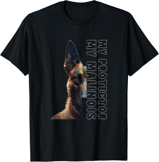 Belgian Malinois Dog Dogs Mom Dad Dog Lover Malinois T-Shirt