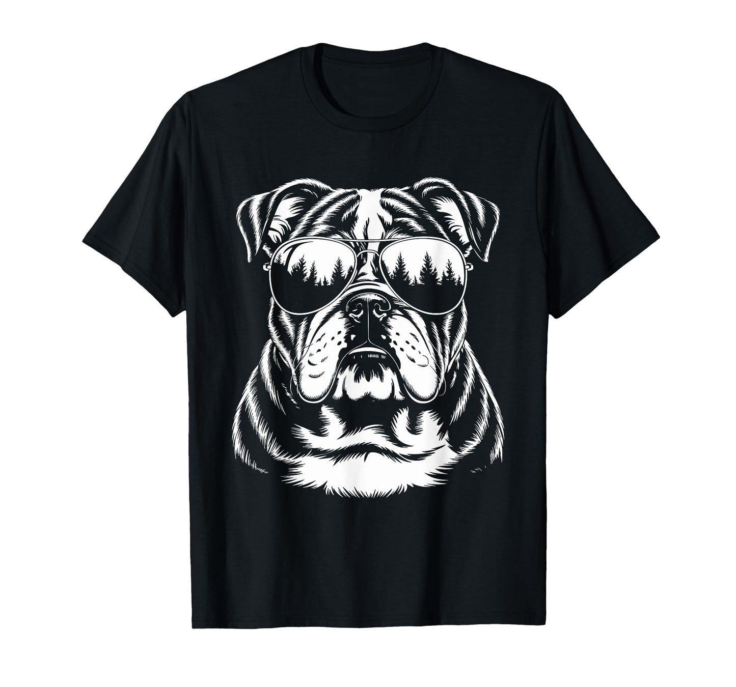 Funny Bulldog Men Women Kids T-Shirt