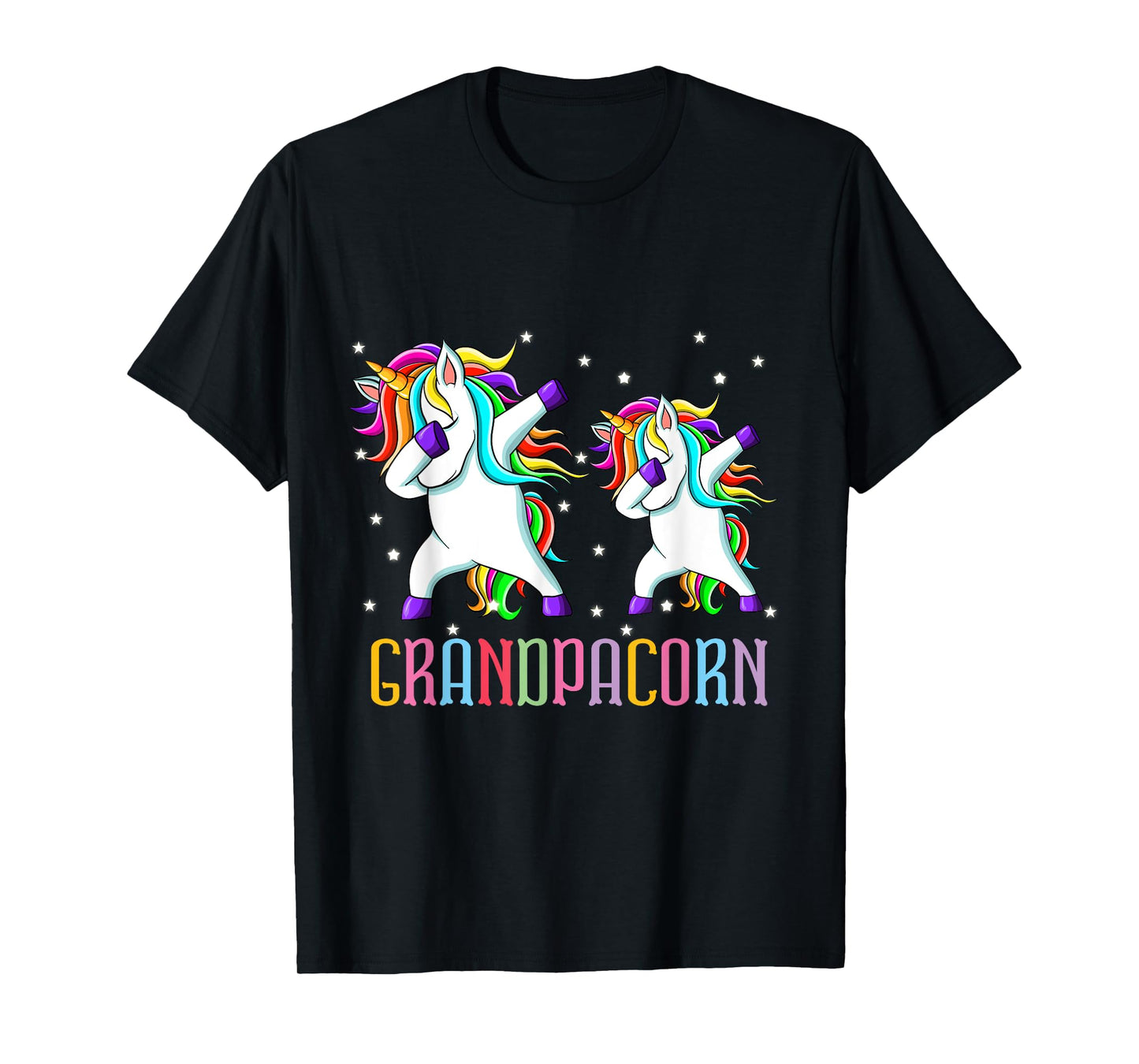 Funny Unicorn Grandpa Fathers Day 2022 Grandpacorn T-Shirt