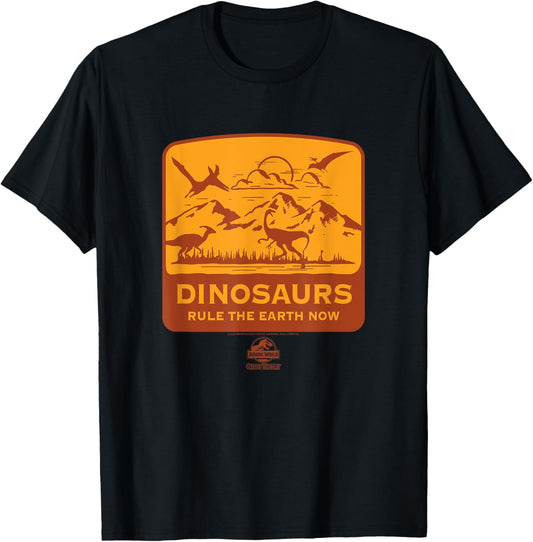 Chaos Theory Dinosaurs Rule the Earth Now T-Shirt