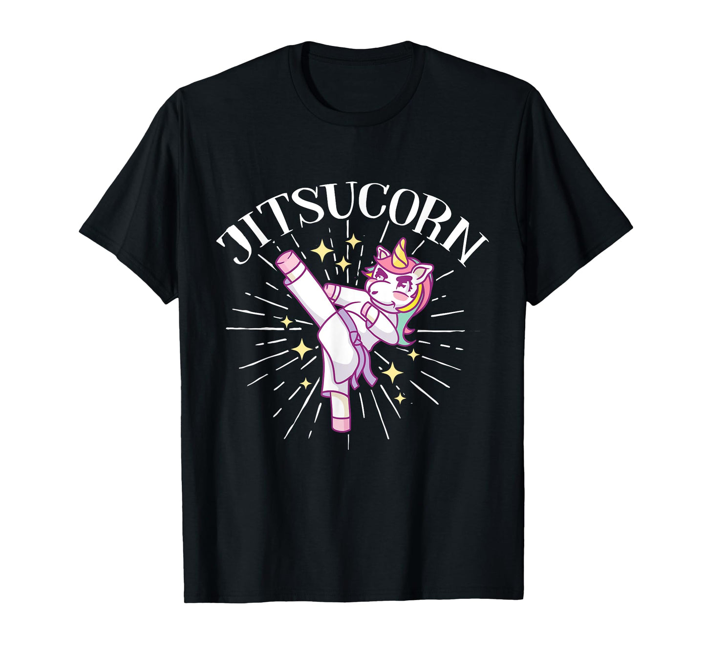 Brazilian Jiu Jitsu MMA Bjj Hugger Unicorn Jitsucorn T-Shirt