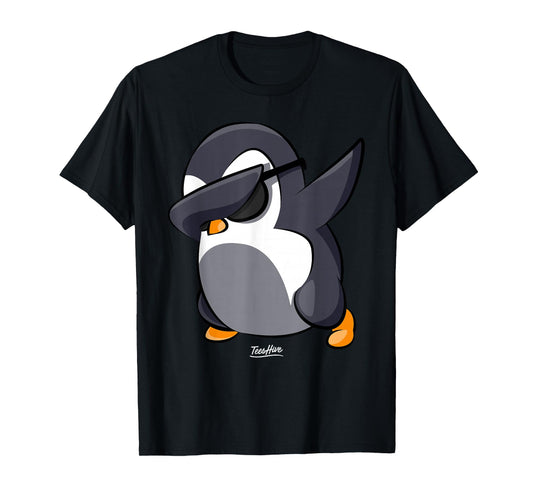 Dabbing Penguin - Boys Penguin T-Shirt