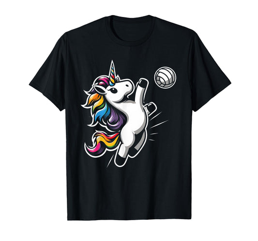 Unicorn Volleyball - Funny and Cute Sport Volleycorn T-Shirt