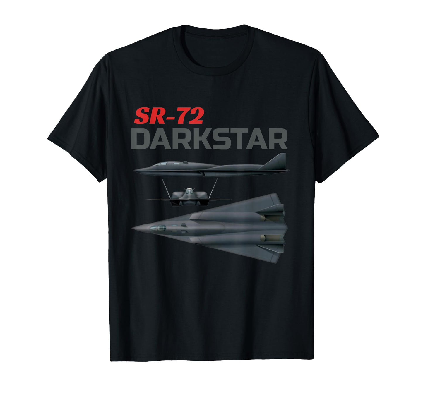 Fun American Military Aviation SR-72 Blackbird II In Action. T-Shirt