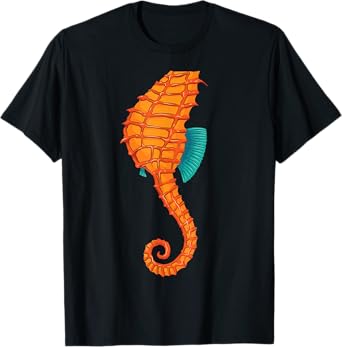 Cool Headless Seahorse Halloween Costume | Funny Lazy Gift T-Shirt
