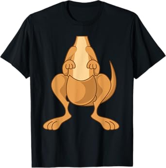 Funny Kangaroo Costume Shirt - Funny Halloween Easy DIY Gift T-Shirt