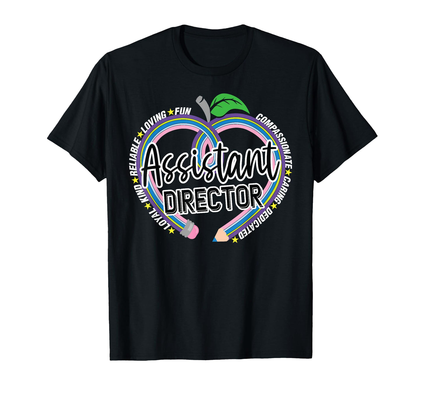 Wild About School Team of Educator Counselors Crew Assistant Director Childcare Back To Preschool Group Daycare T-Shirt