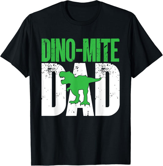 Dinosaurs kids - Dino-mite Dad T-Shirt