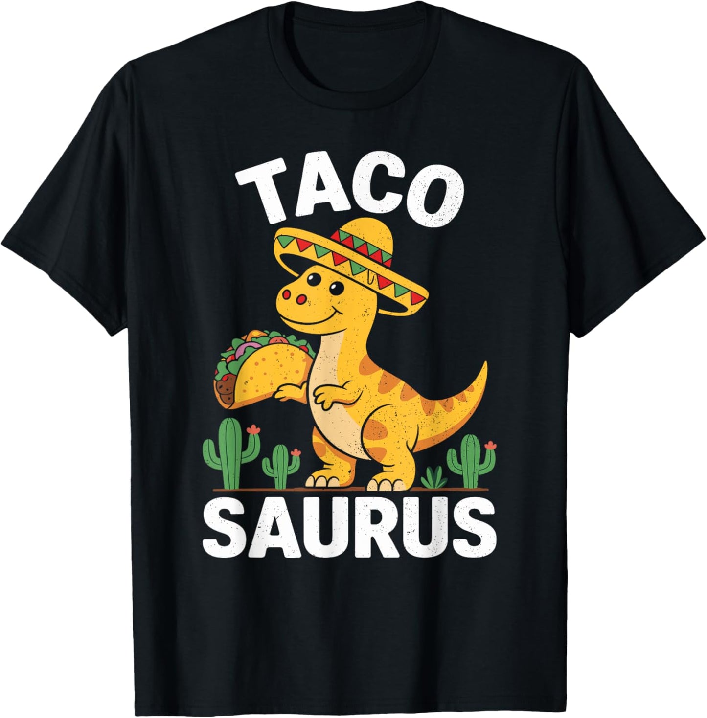Funny Taco Saurus Rex Cinco de Mayo Dino Loves Tacos T-Shirt