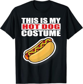 This Is My Hotdog Costume Halloween Men Women Kids T-Shirt
