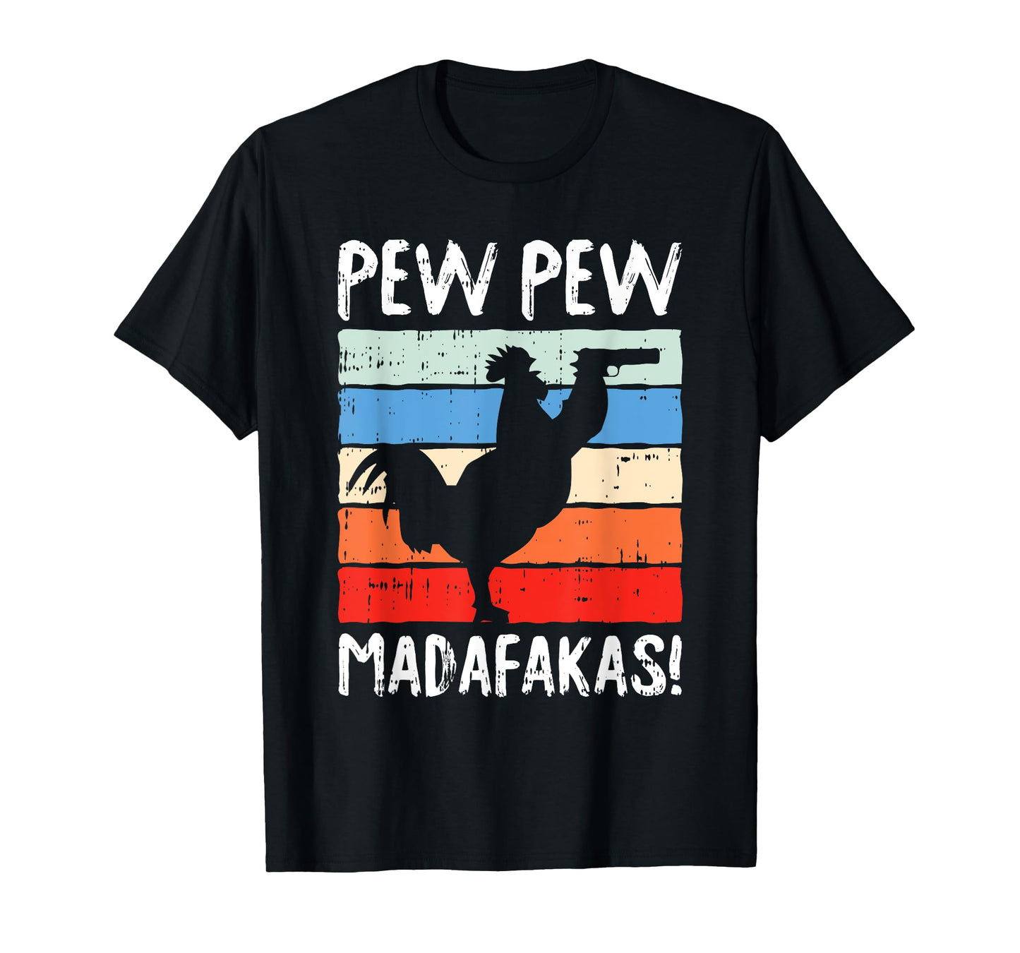 Chick Chick Madafakas Chicken Funny Rooster Cock Farmer Gift T-Shirt