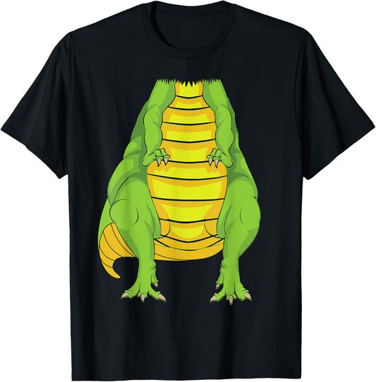 Cute Headless Dinosaur Costume Halloween Funny Animal Gift T-Shirt