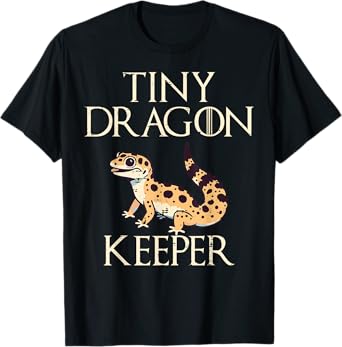 Tiny Bearded Dragon Keeper Funny Beardie Boys Kids Men Women T-Shirt