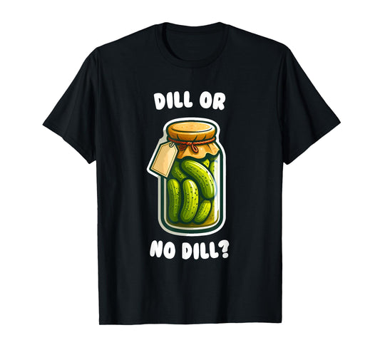Dill or no dill Pickle Deal Bigfoot Sunglasses Funny Kids T-Shirt