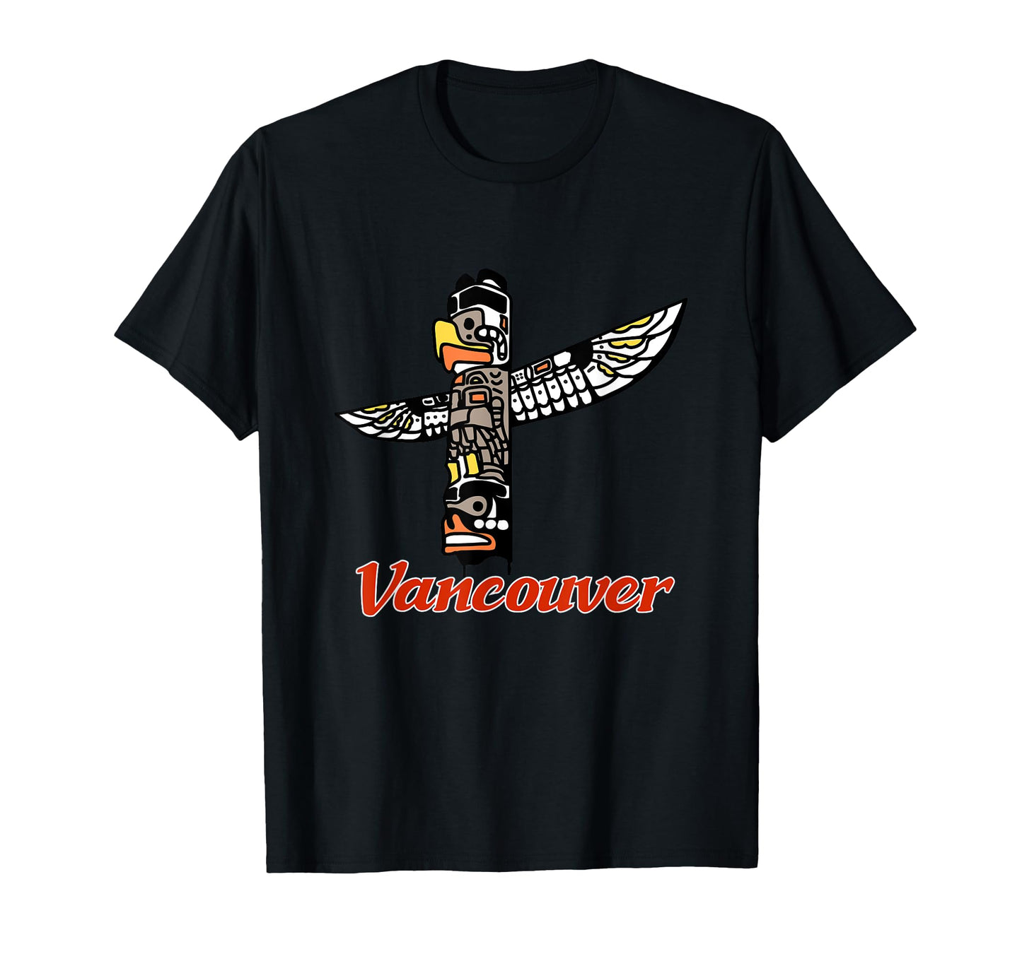 British Columbia Totem Pole Vancouver Canada Stanley Park T-Shirt