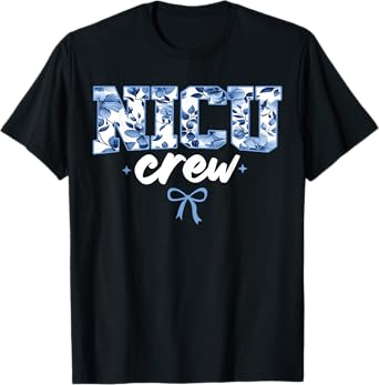 NICU Crew Nurse For Women Neonatal Intensive Care Unit Team T-Shirt