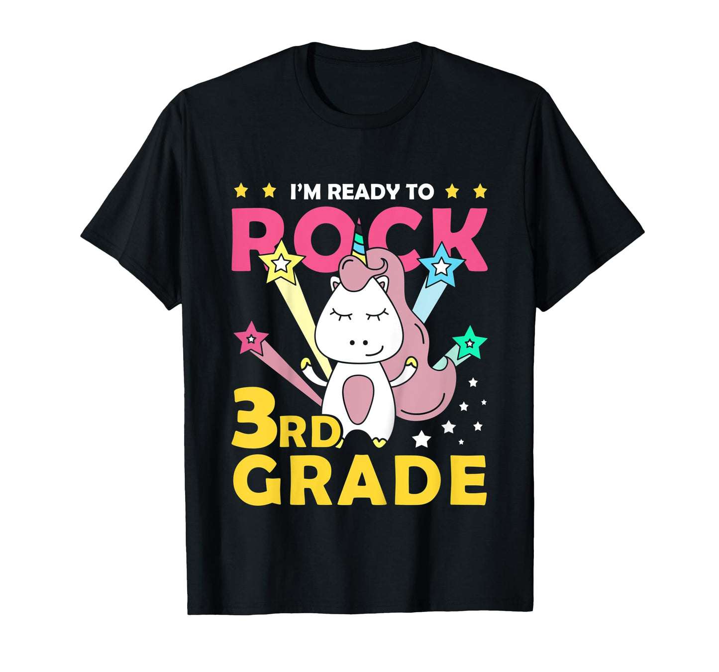 Kids I'm Ready Crush 3rd Grade Shirt Cute Unicorn T-Shirt
