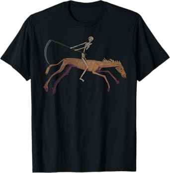 Angel of Death Grim Reaper Horseman of Apocalypse T-shirt T-Shirt