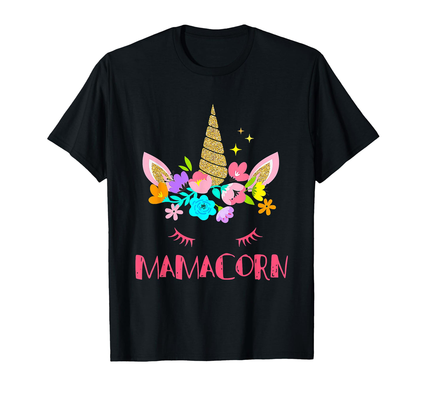 Funny Mamacorn Unicorn Costume Mom Mother's Day T-Shirt