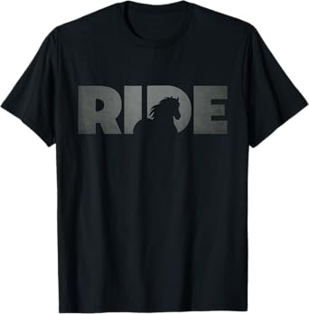 BASBO Horseback Riding Apparel - Horse T-Shirt, Small