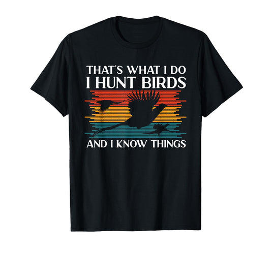 Pheasant Hunting Retro Vintage Upland Bird Hunting T-Shirt