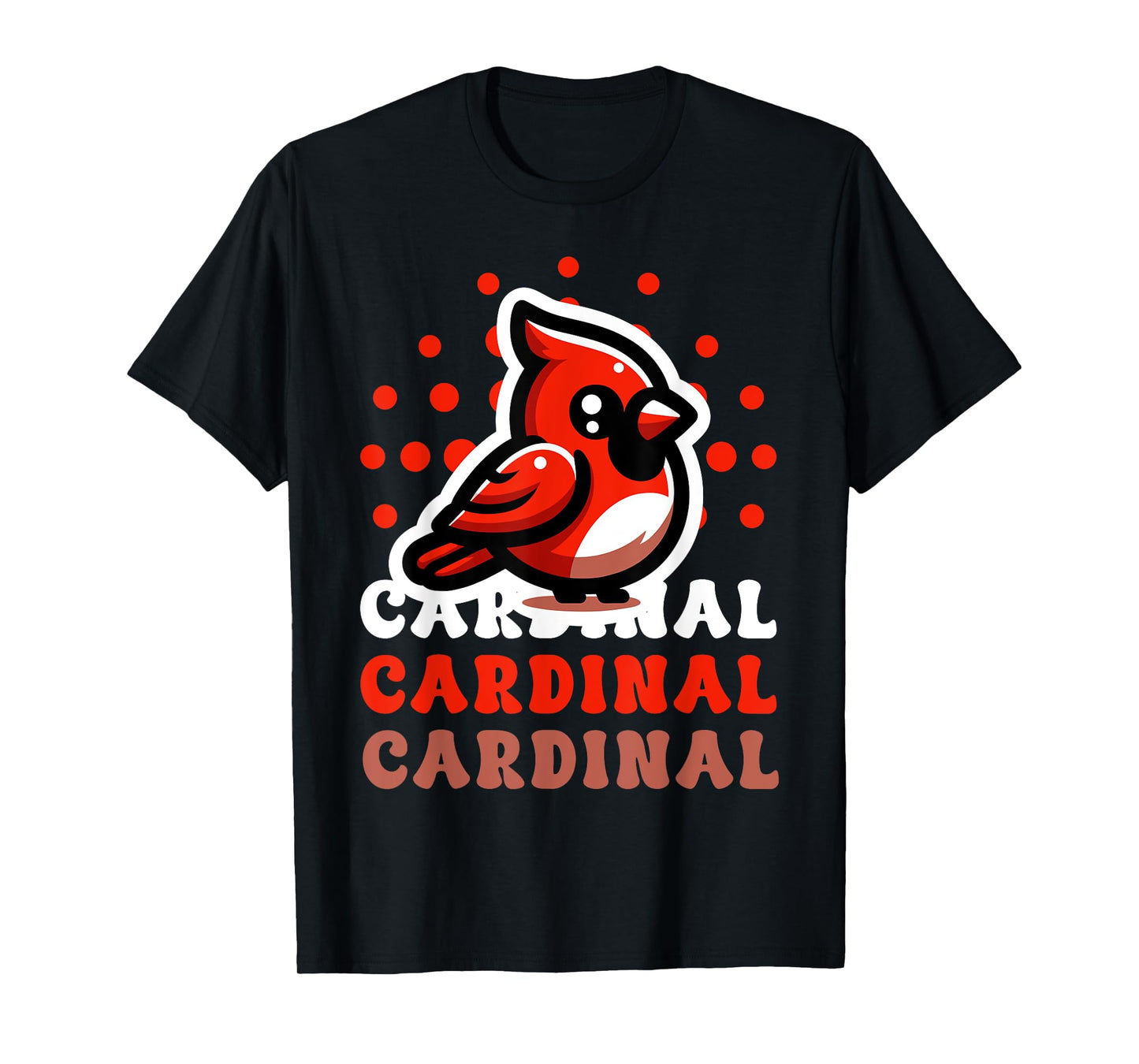 Red Cardinal Bird T-Shirt