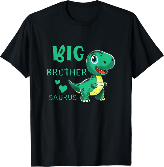 Dinosaur Brother Big Brothersaurus Brothers Siblings T-Shirt