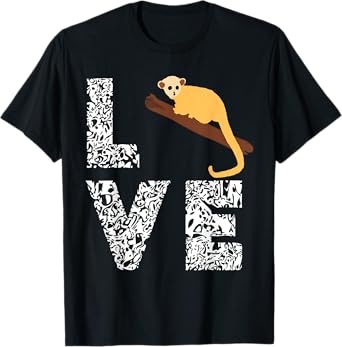 Kinkajou Lover Pet Wildlife Animal Monkey Lover T-Shirt