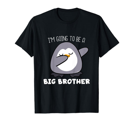 Kids Im going to be a Big Brother Shirt Penguin T-Shirt