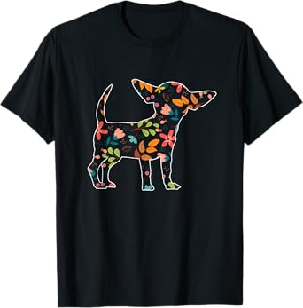 Dog Breed Animal Lover Men Women Gift Cute Pet Chihuahua T-Shirt