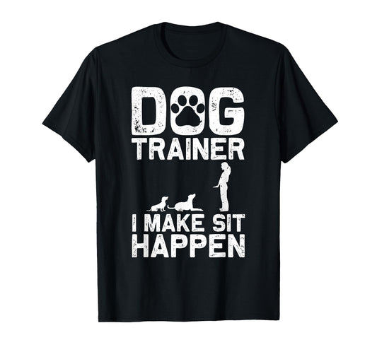 Cool Dog Trainer For Men Women Service Dog Handler Training T-Shirt