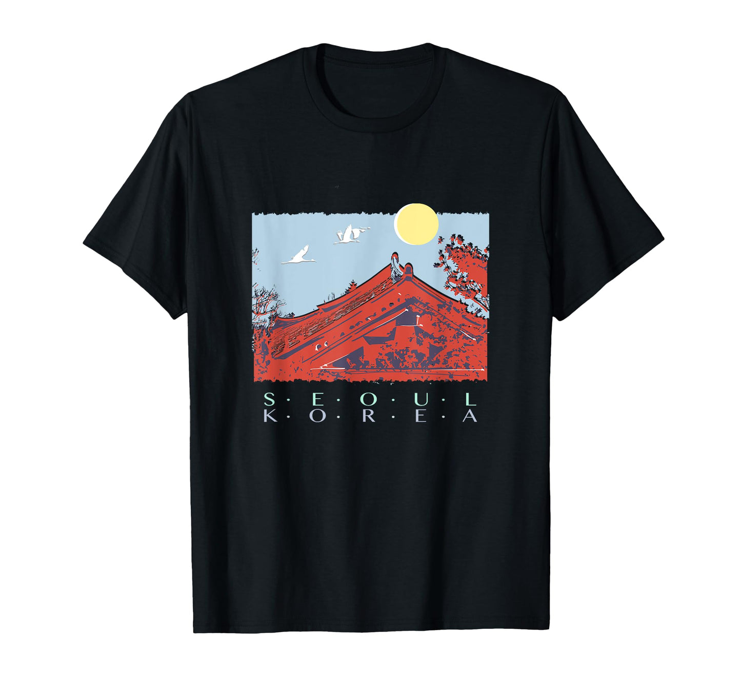 SEOUL, KOREA, Series of Design Seoul, Over the Moon T-Shirt