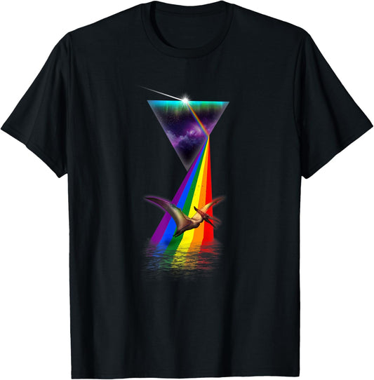 Vintage Retro Prism Pterodactyl T-Shirt