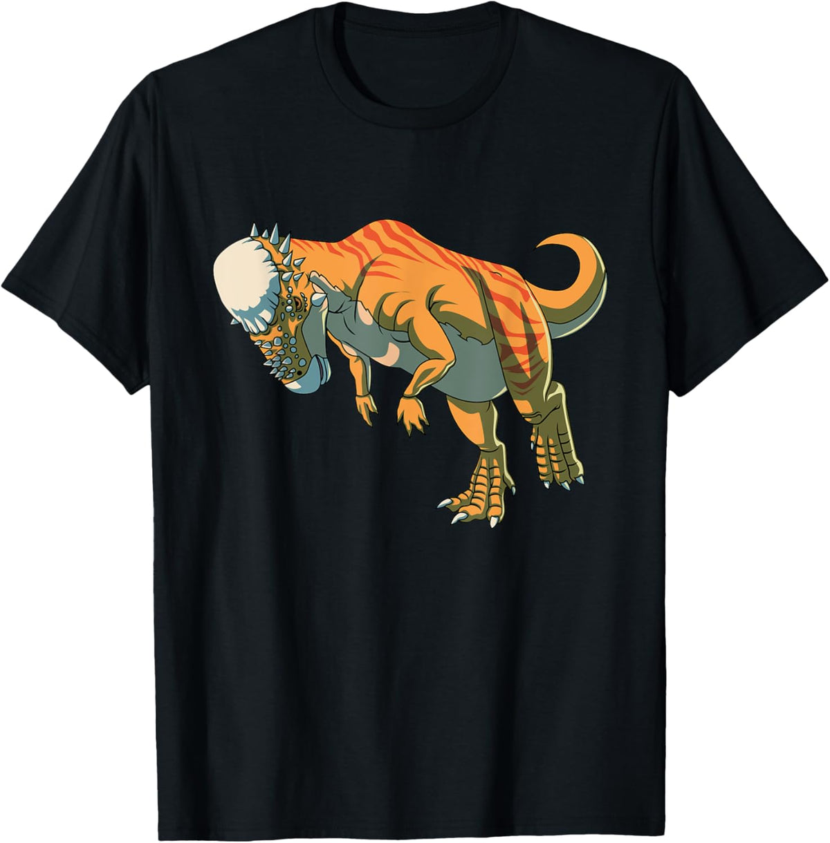 Realistic Pachycephalosaurus Dinosaur Prehistoric Art T-Shirt