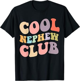 Funny Cool Nephew Club Family Matching T-Shirt