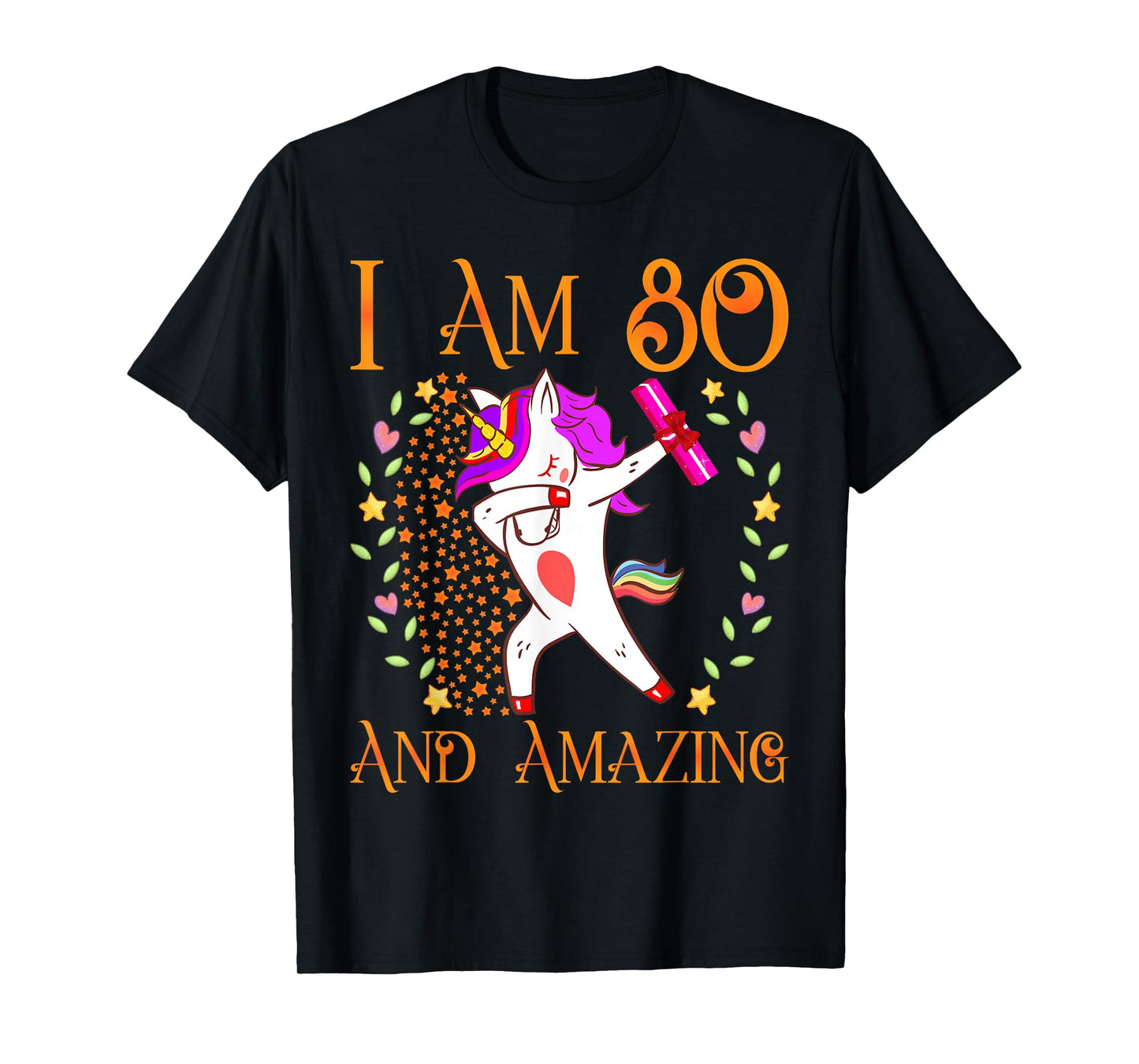 80th Birthday Shirt for Women Funny Female Her 80 Year Old T-Shirt