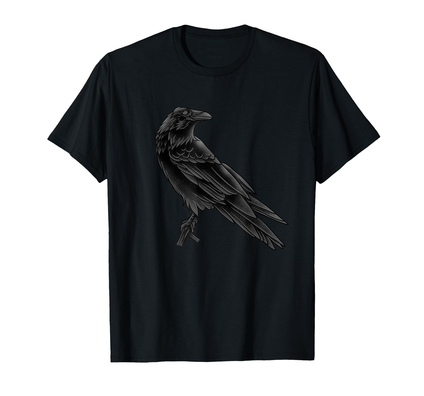 Goth Raven Crow Shirt Crow Animal Bird Lover Owner Birder T-Shirt