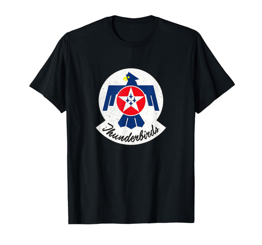 USAF Thunderbirds Air Force 57th Wing Vintage Retro Gift T-Shirt