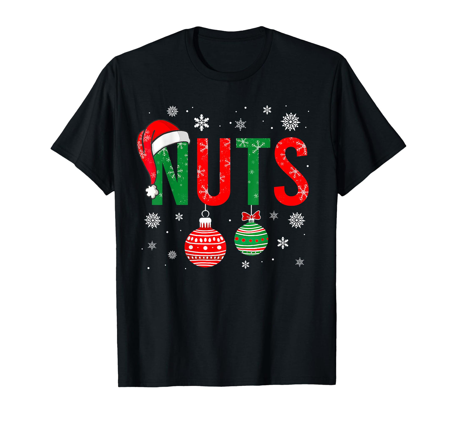 Chest Nuts Christmas Funny Matching Couple Pajama Chestnuts T-Shirt