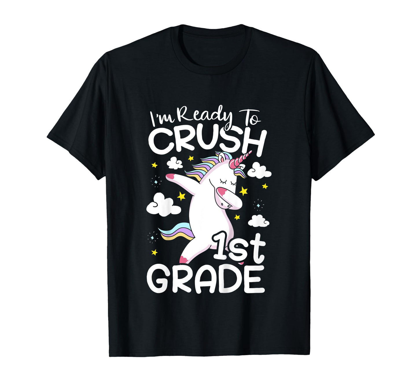 Kids I'm Ready To Crush 1st Grade First Day Of School T-Shirt