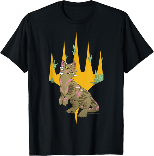 Magic: The Gathering Dinosaur Cat Logo T-Shirt