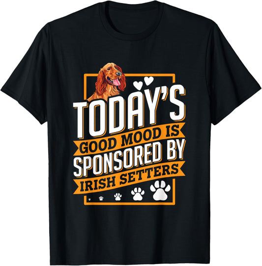Irish Setter Dog Owner Hunting Gun Dog Lover Irish Setter T-Shirt
