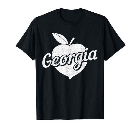 Georgia The Peach State Atlanta Vintage Pride T-Shirt