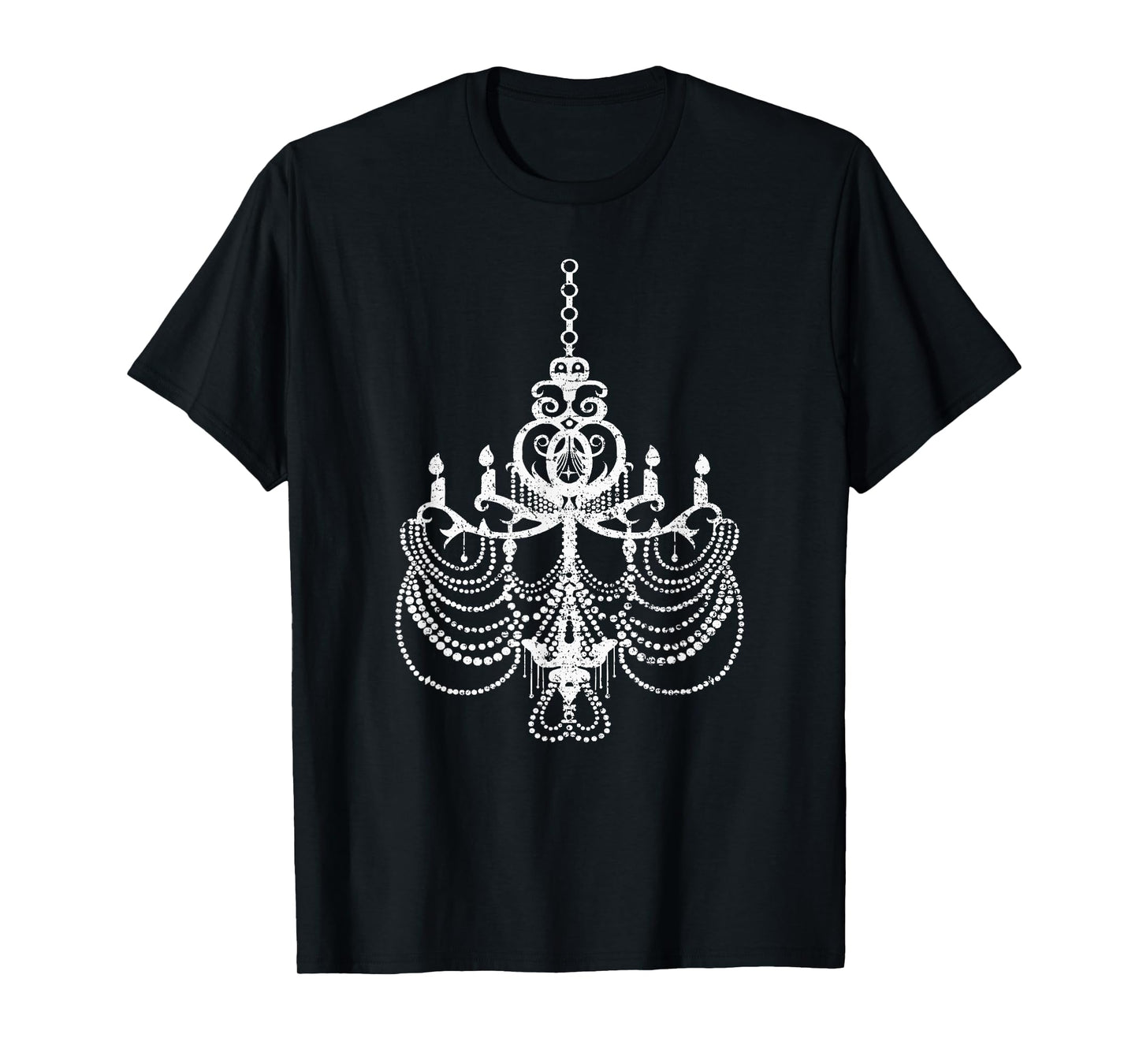 Farmhouse Style Chandelier Boho Vintage Interior Design Gift T-Shirt
