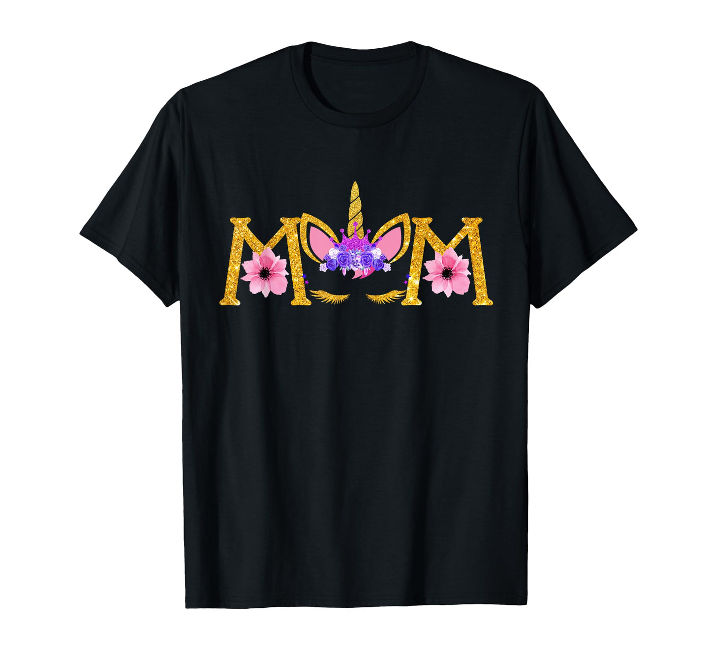 Unicorn Mom Mamacorn Shirt Mommy of the Unicorn Girl T-Shirt