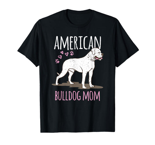 Dog breed American Bulldog Mama Bulldog T-Shirt for Men Women Kids